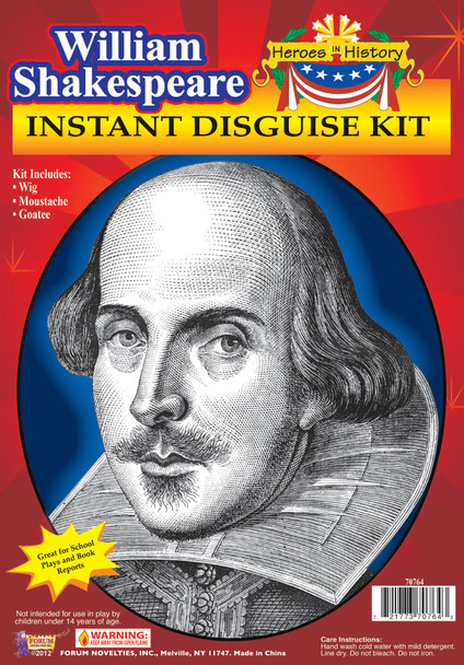 Men's William Shakespeare-Heroes In History Adult