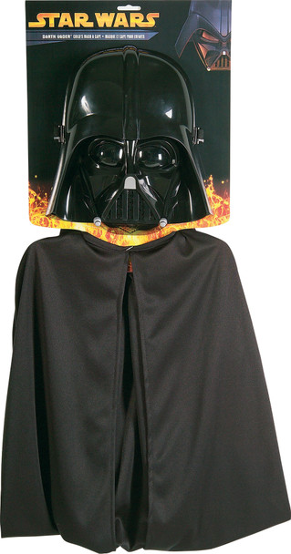 Boy's Darth Vader Cape & Mask Set-Star Wars Classic Child Costume