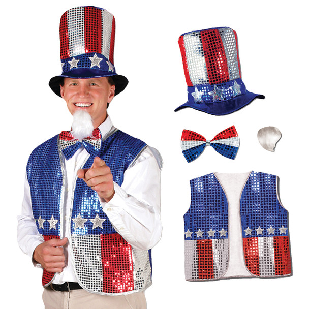 Uncle Sam Set Adult