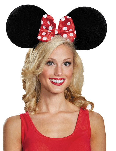 Over-Sized Minnie Mouse Ears Adult