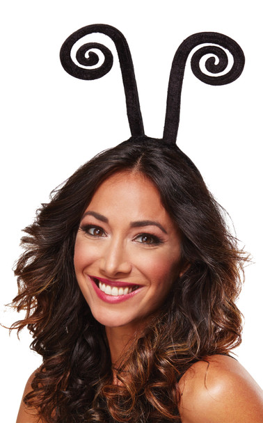 Bug Curly Antenna Headband Adult