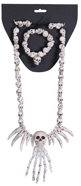 Skeleton Jewelry Set Adult