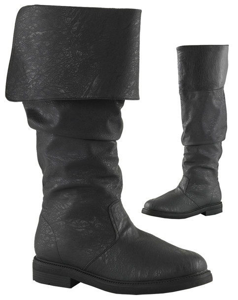 Men's Robin Hood Boots #100 Adult Black Small (8-9)