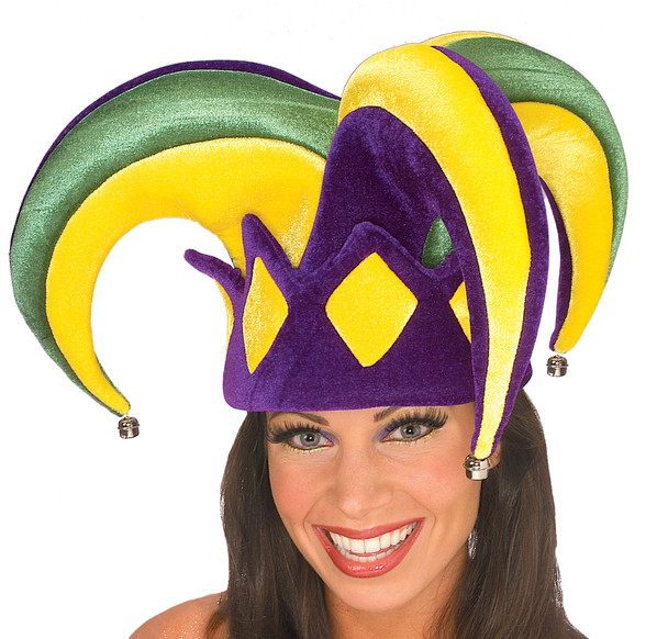 Mardi Gras Royale Jester Hat Adult