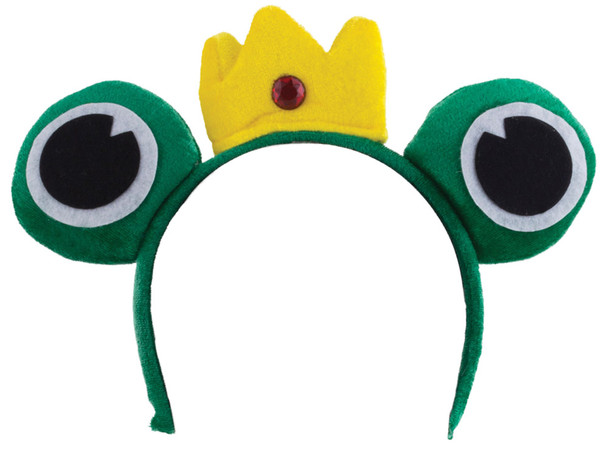 Headband Frog Prince Adult