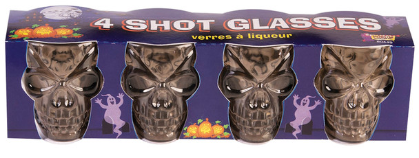 Skull Shot Glasses 4 Pack