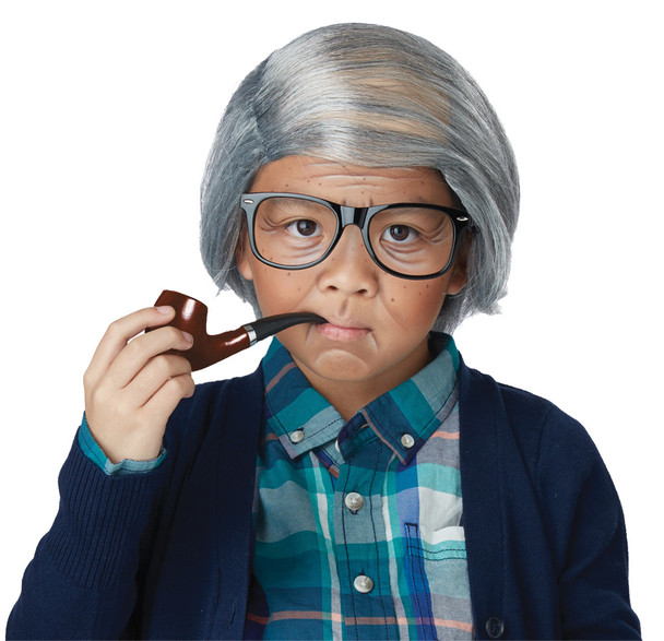 Old Man Comb Over Kit Child Costume