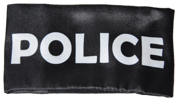 Satin Police Armcuff Adult