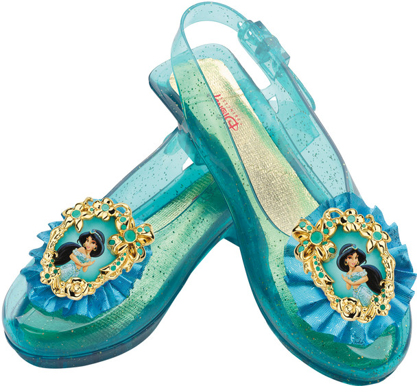 Jasmine Sparkle Shoes Child Costume