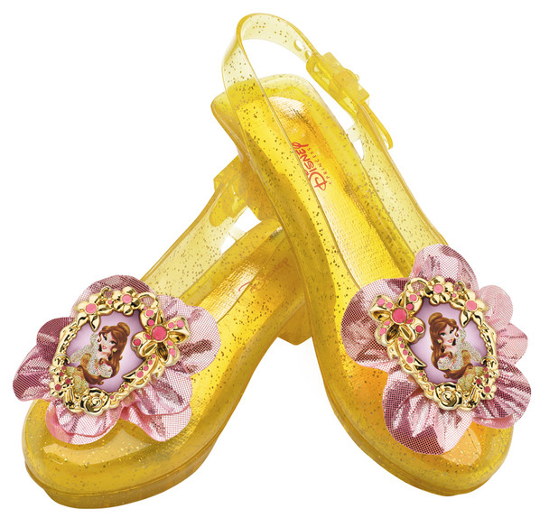 Girl's Belle Sparkle Shoes Child Costume