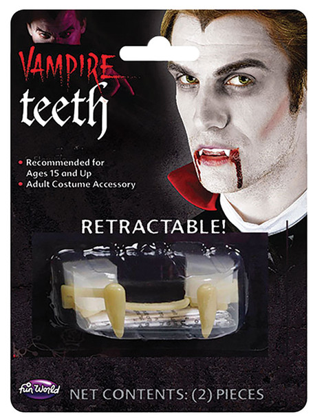 Retractable Vampire Teeth Adult