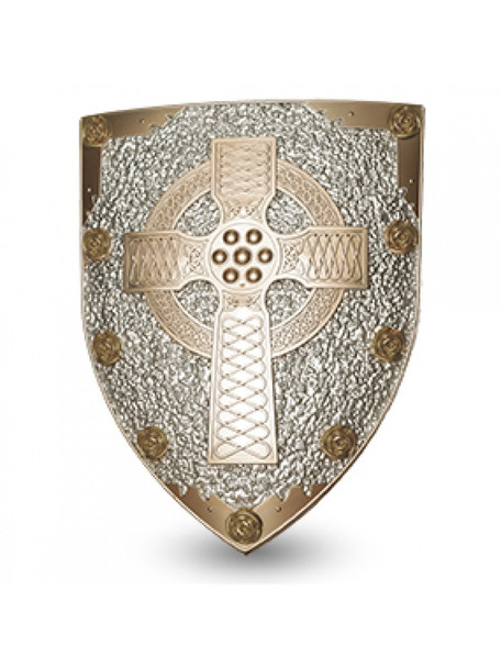 Gold And Silver Shield