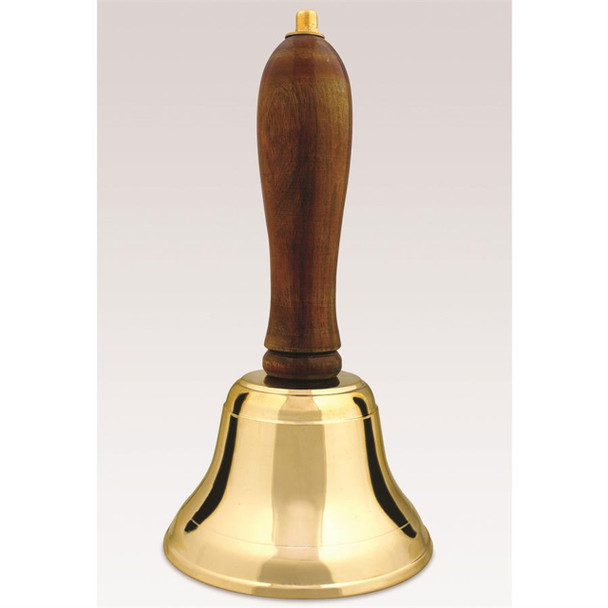 Christmas Large Brass Hand Bell