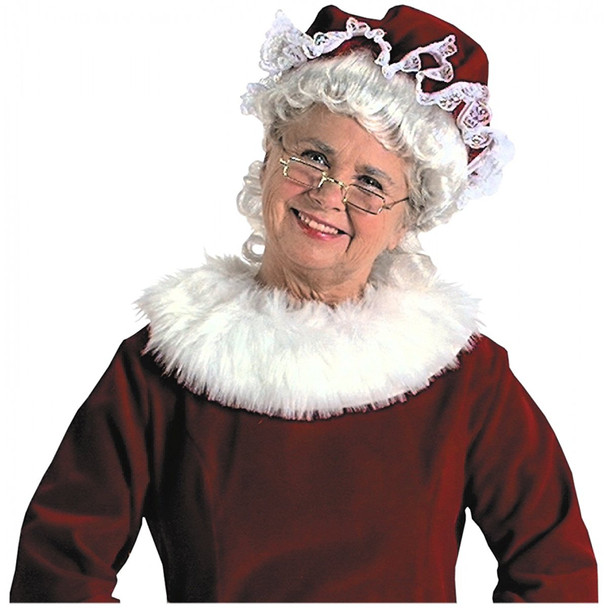 Women's Mop Hat Burg Velvet Mrs. Santa