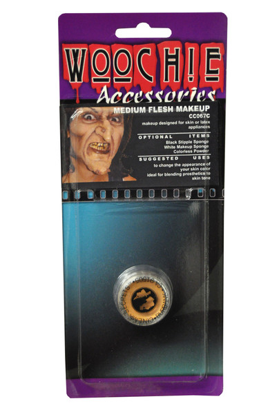Mask Cover Carded Medium Flesh
