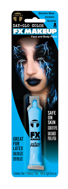 Day-Glo Electric Blue FX Make-Up Face Body Adult