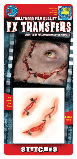 Stitches-3-D FX Transfers Adult