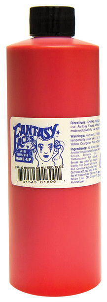 Morris Airbrush Make-Up Red 16 oz.