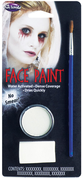 Premium Water Activated Face Paint White