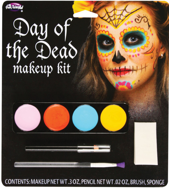 Women's Day Of The Dead Make-Up Kit Female