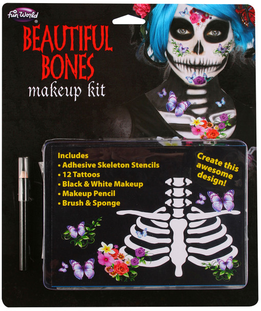 Skeleton Make-Up Kit Beautiful