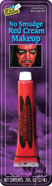 No Smudge Make-Up Red