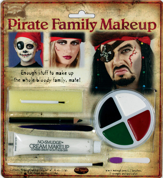 Pirate Family Make-Up Kit