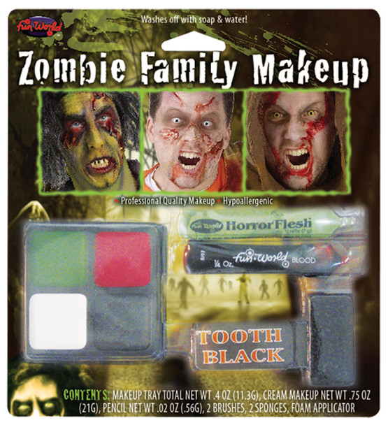 Zombie Family Make-Up Kit