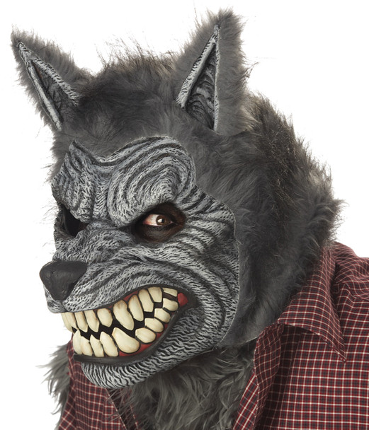 Men's Werewolf Ani-Motion Mask