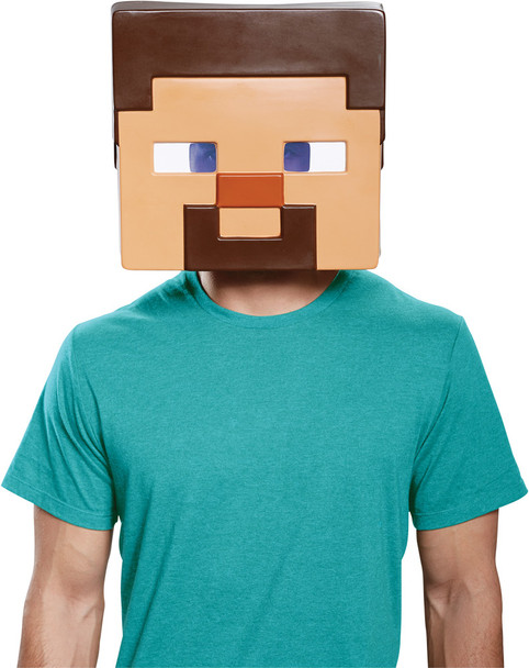 Steve Mask-Minecraft Adult