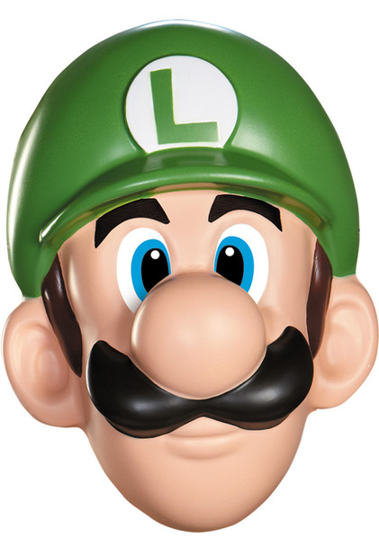 Men's Luigi Mask-Super Mario Brothers