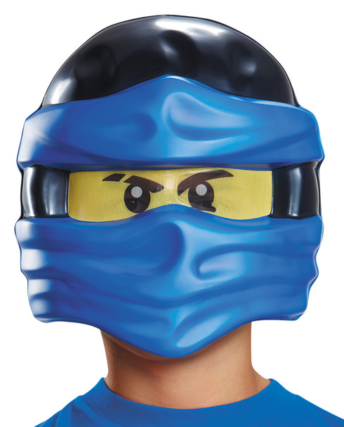 Boy's Jay Lego Mask-Lego Ninjago Child Costume