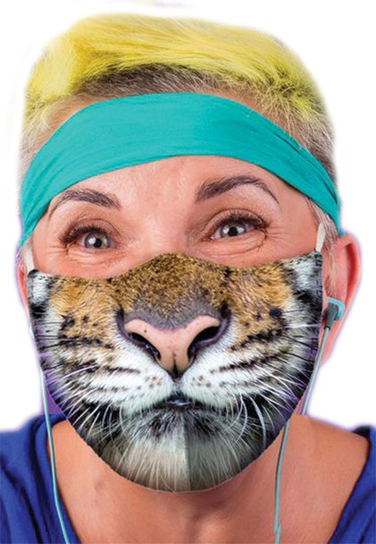 Boy's FRF168912 Get Em Tiger Mask Cover Child Costume