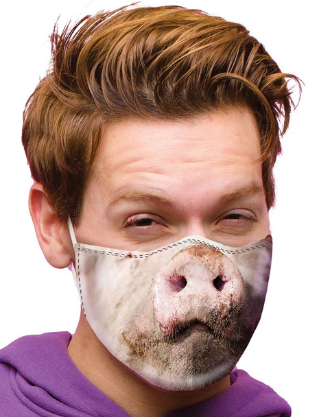 Men's Mask Cover Total Pig Adult