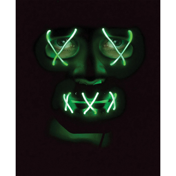 String Illumo Mask Adult Green