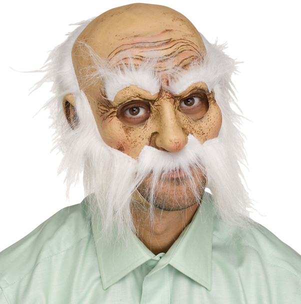 Men's Wisker Walter Old Man Mask