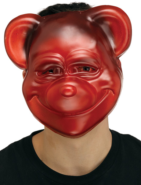 Red Goofy Gumme Bear Mask Adult