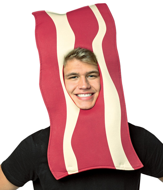 Bacon Open Face Mask Adult