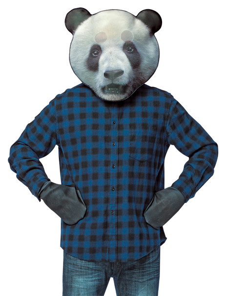 Panda Mask Kit Adult