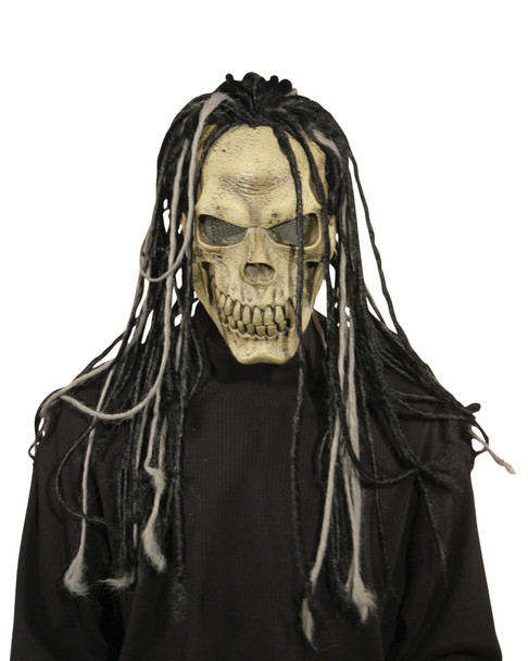 Dead Dread Mask With Hair Adult