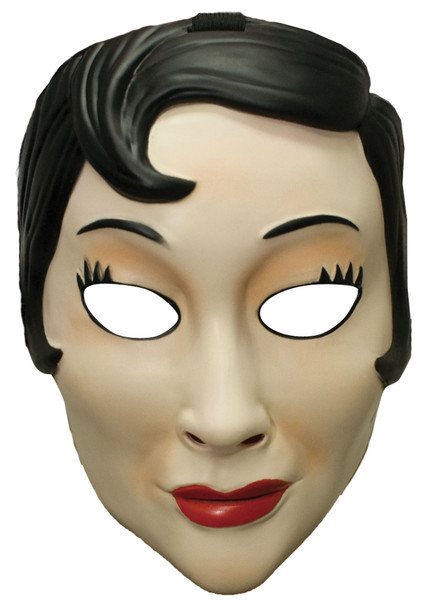 Women's Emo Girl Plastic Mask