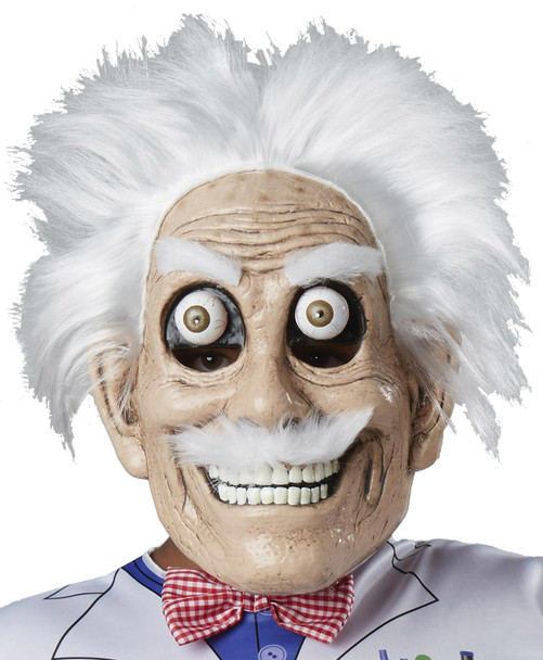 Men's Mad Scientist Mask Googly Eyes