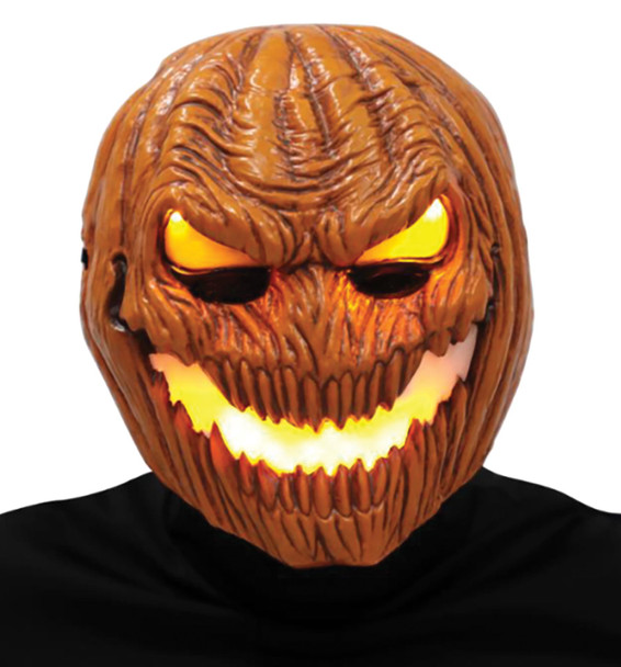 Flame Fiend Hallows Hellion Mask With Hood Adult