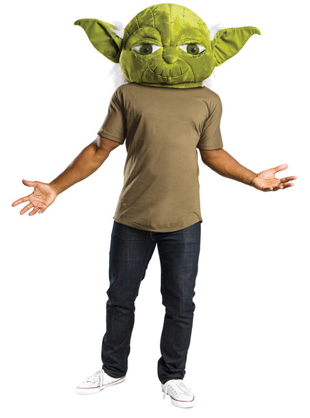 Yoda Plush Over-Sized Mask-Star Wars Classic Adult