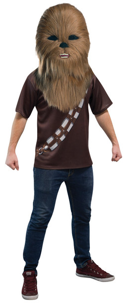 Boy's Chewbacca Plush Mask-Star Wars Classic Child Costume