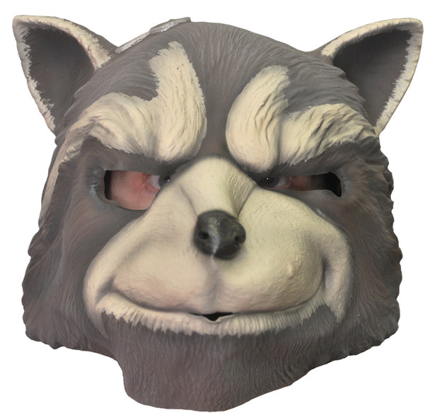 Deluxe Rocket Raccoon Latex Mask-Guardians Of The Galaxy Adult