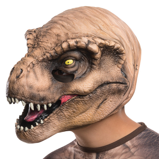 Boy's T-Rex 3/4 Mask-Jurassic World Child Costume