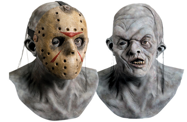 Deluxe Jason Overhead Latex Mask-Friday The 13th Adult