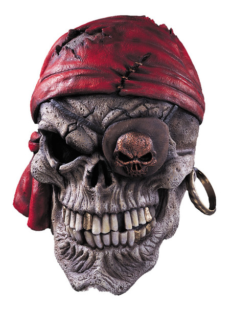 Skull Pirate Mask Adult