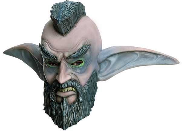 Mohawk Grenade Latex Mask-World Of Warcraft Adult